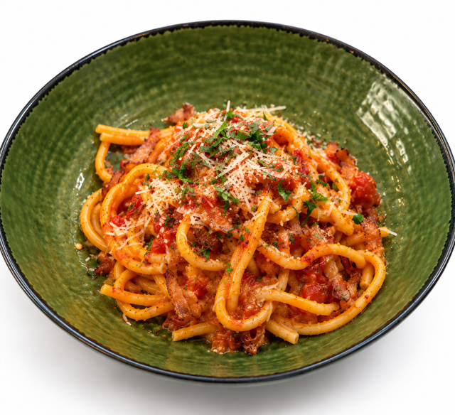 Bucatini All'amatriciana.