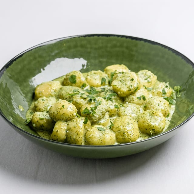 Gnocchi Pesto.